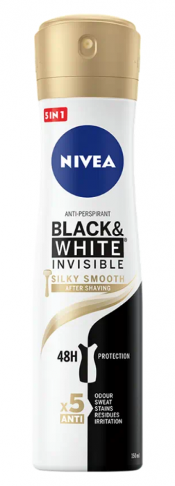 Nivea Deodoranty spray 150ml Invisible Silky Smooth