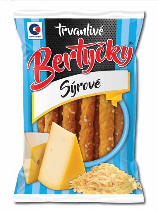 Bertyčky 90g Sýrové