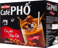 MacCoffee Café PHỐ 240g ( 10x24g ) - Instantní kavá s mlékem