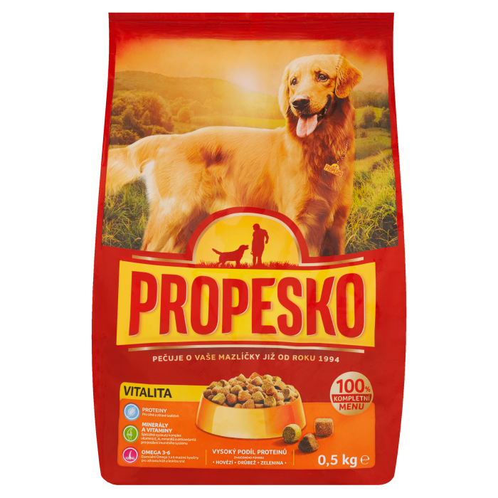 Propesko 0,5kg granule pes Vitality