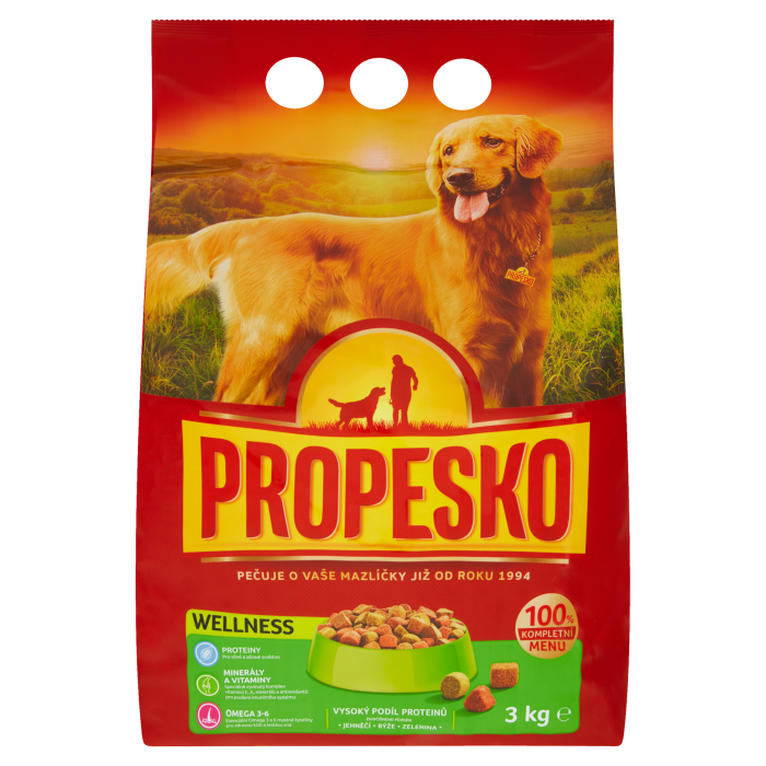 Propesko 3kg granule pes Wellness