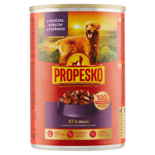 Propesko 415g kousky pes hovězí+zvěřina+kuře