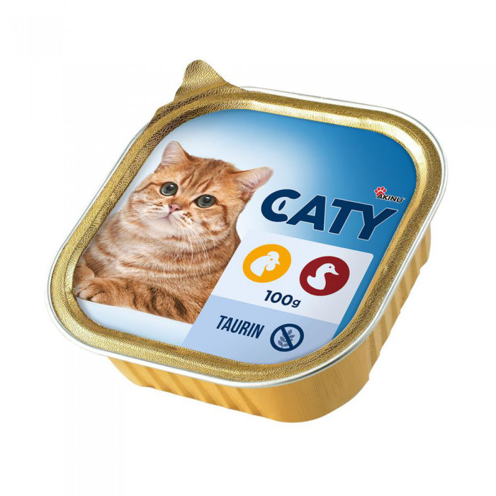 Caty paštika pro kočky kuřecí & kachní 100g