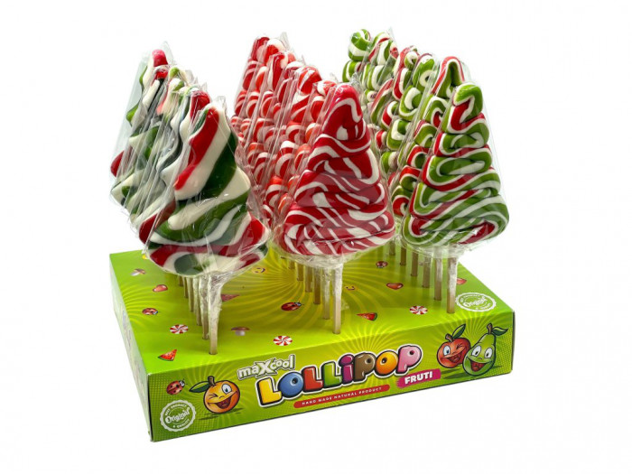 MaxCool lízátka Christmas Tree 70g