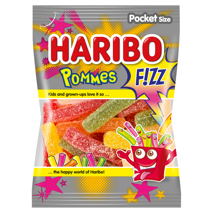 Haribo 200g Pommes fizz želé s ovocnými příchutěmi