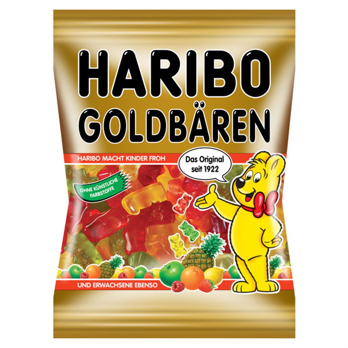 Haribo 200g Goldbären želé s ovocnými příchutěmi