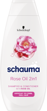 Schauma šampon 400ml Rose oil 2in1