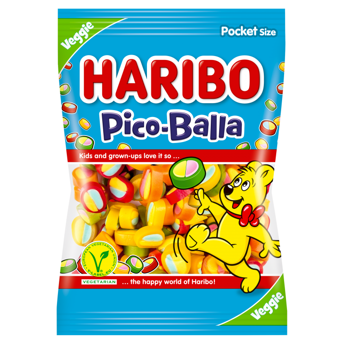 Haribo 80g Pico-balla želé s ovocnými příchutěmi