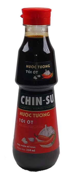 Chin-Su Sójová Omáčka Chilli & Česnek 330ml