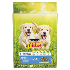 FRISKIES 500g Junior s kuřetem, mlékem a zeleninou