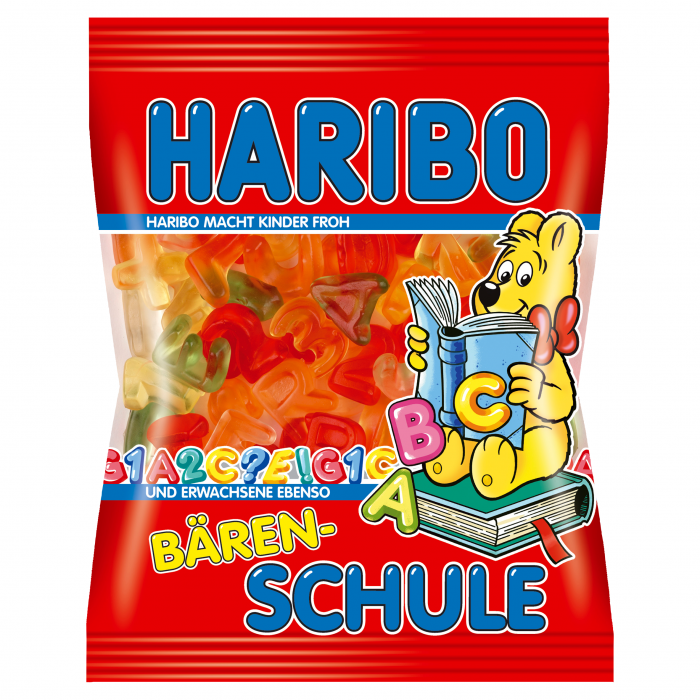 Haribo 200g Bären-schule želé s ovocnými příchutěmi