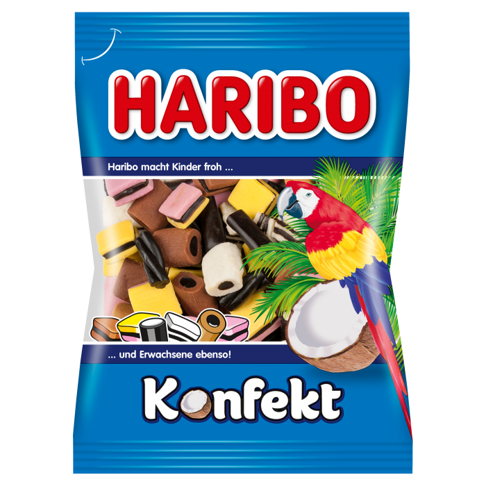 Haribo 100g Konfekt lékořicové cukrovinky