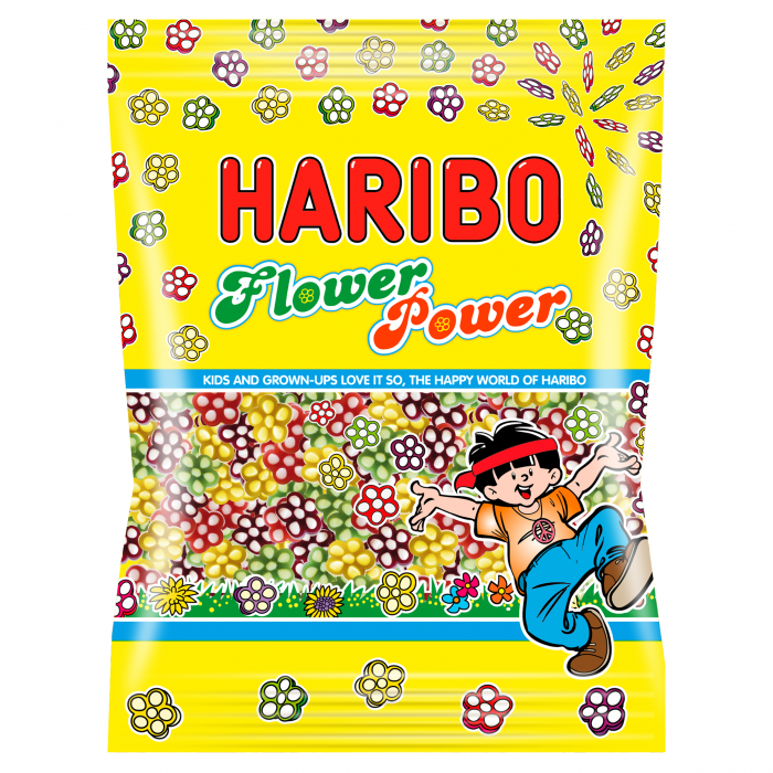 Haribo 90g Flower Power želé s ovocnými příchutěmi