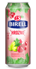 Birell Nealkoholické pivo plech 0,5l Hrozno