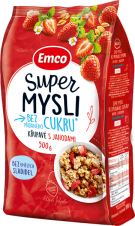 Emco - Super mysli s jahodami 500g