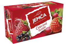 Jemča Ovocné čaje - Červené plody 40g