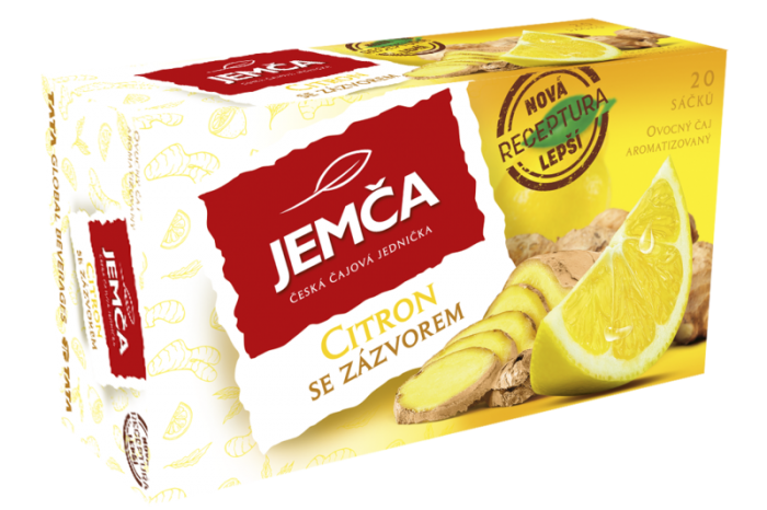 Jemča Ovocné čaje - Citron se zázvorem 40g