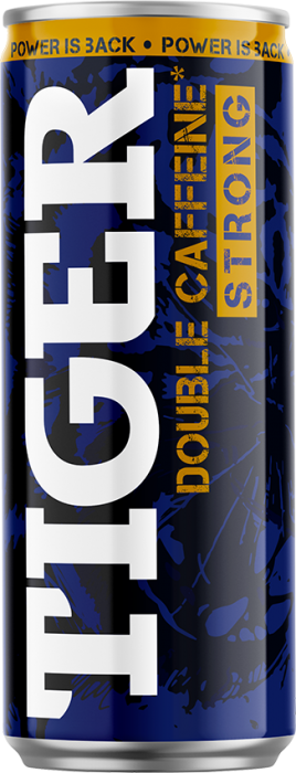 TIGER 0,25l Double Caffeine energy drink