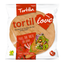 Tortillove rajčatové 240g ( 4ks o průměru 25cm )