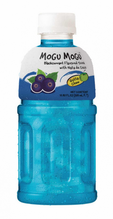 Mogu Mogu kokosové kousky nápoje - Černé rybíz 320ml