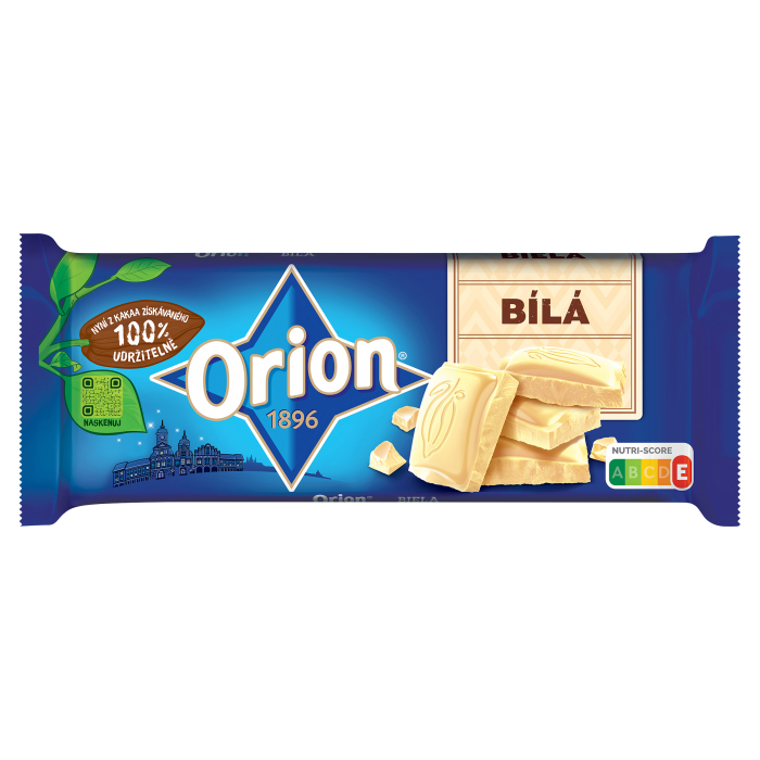 ORION Mléčná Bílá Čokoláda 22x90g N1 CZ