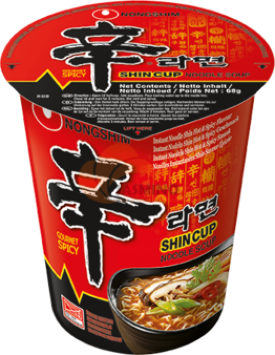 NongShim CUP Shin Ramyun 68g