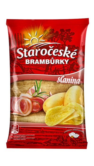 Golden Staročeské Brambůrky 80g Slanina