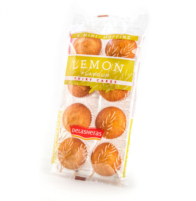 Muffins mini - Delasheras, Lemon 180g