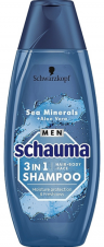 Schauma šampon MEN 400ml For Men 3in1 - DE