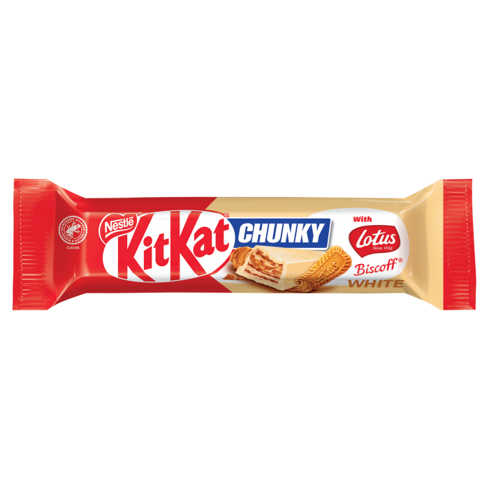 KIT KAT CHUNKY Bílý Biscoff 24x42g CZ