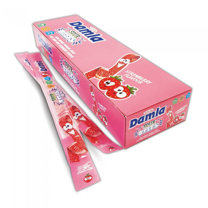 Tayas Damla Sour Belts - Jahoda 15g