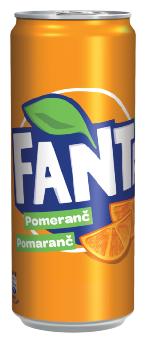 FANTA 330ml Pomeranč CZ/SK