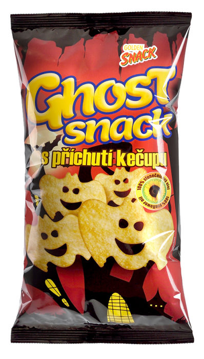 Golden GHOST Snack 70g Kečup