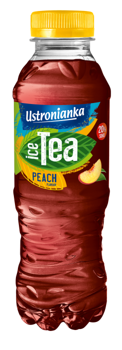 Ustronianka ICE TEA 0,5L - Broskev