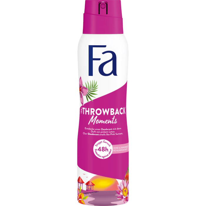 FA Deodoranty spray 150ml Throwback