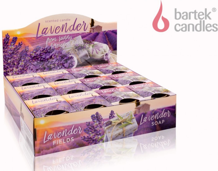 Bartek vonné svičky 115g Lavender Fields/Soap