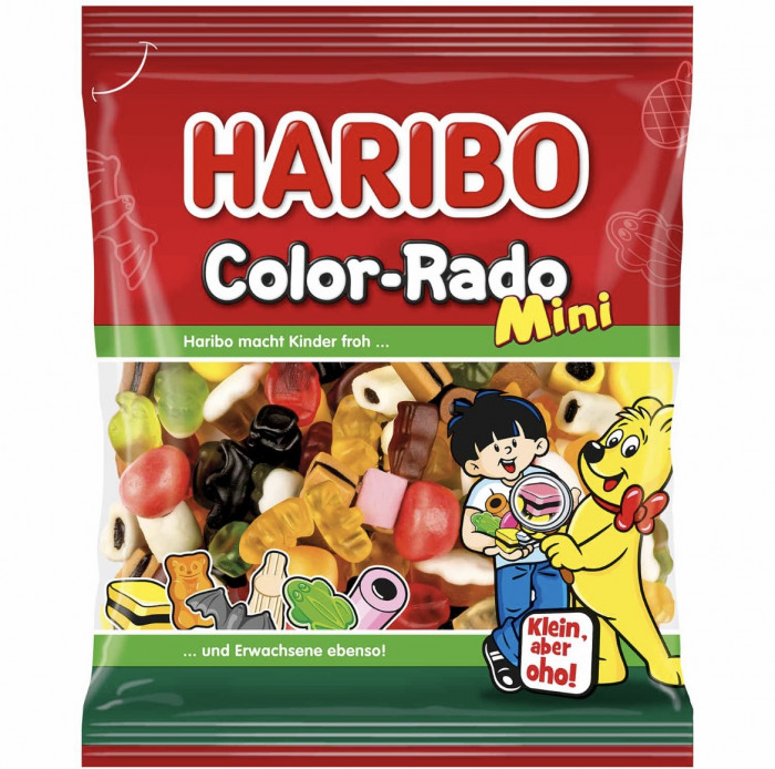 Haribo 160g Mini Color-Rado želé s ovocnými příchutěmi