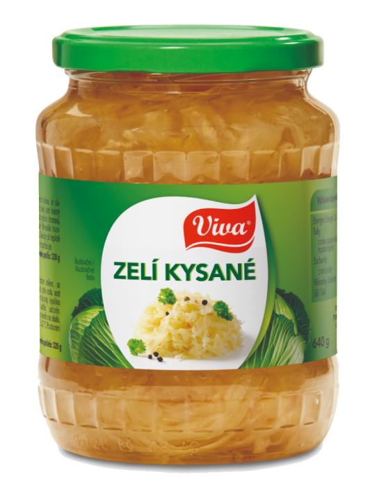 Viva - Zelí kysané 640g