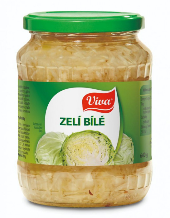 Viva - Zelí bílé 640g