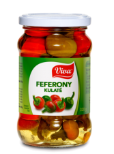 Viva - Feferony kulaté 320g