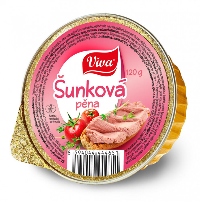 Viva Paštika - Šunková pěna 120g