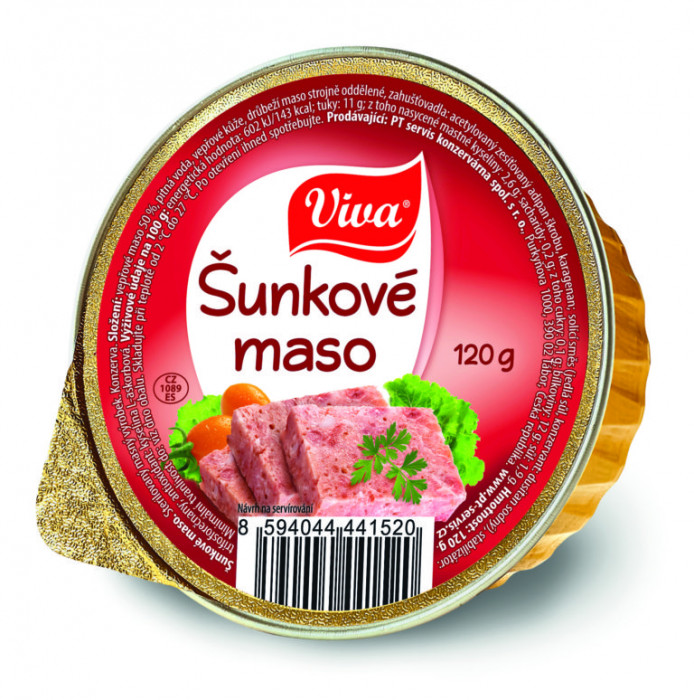 Viva Paštika - Šunkové maso 120g