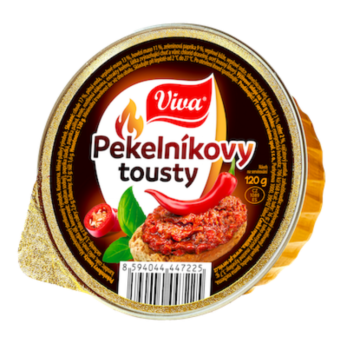 Viva Paštika - Pekelníkovy tousty 120g