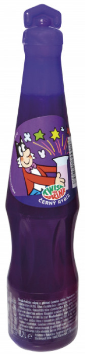 Čtyřlístek Twist and drink - černý rybíz 200ml