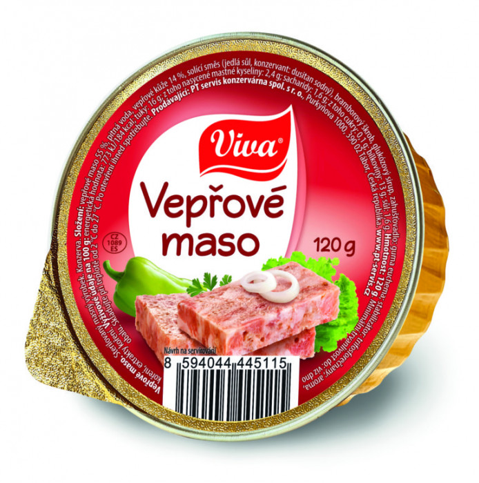 Viva Paštika - Vepřová maso 120g