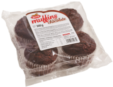 Muffins Double čokoláda 4x75g - 300g