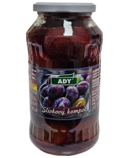 ADY Slivkový kompót 660g/720ml