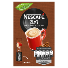 NESCAFE 3in1 Brown Sugar 10x16,5g