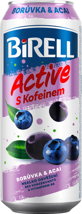 Birell Active - Borůvka & Acai 500ml