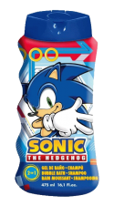 Disney Sonic 2v1 Pěna & Sprchový gel 475ml